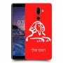 ספינקס מצרים כיסוי מגן קשיח בעיצוב אישי עם השם שלך ל Nokia 7 plus יחידה אחת סקרין מובייל