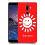 שמש כיסוי מגן קשיח בעיצוב אישי עם השם שלך ל Nokia 7 plus יחידה אחת סקרין מובייל
