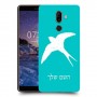 ציפור לבלוע כיסוי מגן קשיח בעיצוב אישי עם השם שלך ל Nokia 7 plus יחידה אחת סקרין מובייל