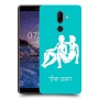 תאומים כיסוי מגן קשיח בעיצוב אישי עם השם שלך ל Nokia 7 plus יחידה אחת סקרין מובייל