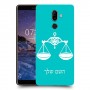 מאזניים כיסוי מגן קשיח בעיצוב אישי עם השם שלך ל Nokia 7 plus יחידה אחת סקרין מובייל