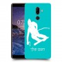 סקִי כיסוי מגן קשיח בעיצוב אישי עם השם שלך ל Nokia 7 plus יחידה אחת סקרין מובייל