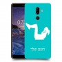 אימון ספורט - אישה כיסוי מגן קשיח בעיצוב אישי עם השם שלך ל Nokia 7 plus יחידה אחת סקרין מובייל