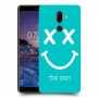 סמיילי כיסוי מגן קשיח בעיצוב אישי עם השם שלך ל Nokia 7 plus יחידה אחת סקרין מובייל