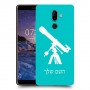טלסקופ כיסוי מגן קשיח בעיצוב אישי עם השם שלך ל Nokia 7 plus יחידה אחת סקרין מובייל