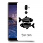דגים כיסוי מגן קשיח בעיצוב אישי עם השם שלך ל Nokia 7 plus יחידה אחת סקרין מובייל