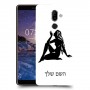 בתולה כיסוי מגן קשיח בעיצוב אישי עם השם שלך ל Nokia 7 plus יחידה אחת סקרין מובייל