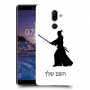 סמוראי כיסוי מגן קשיח בעיצוב אישי עם השם שלך ל Nokia 7 plus יחידה אחת סקרין מובייל