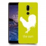 תרנגול כיסוי מגן קשיח בעיצוב אישי עם השם שלך ל Nokia 7 plus יחידה אחת סקרין מובייל