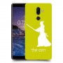 סמוראי כיסוי מגן קשיח בעיצוב אישי עם השם שלך ל Nokia 7 plus יחידה אחת סקרין מובייל