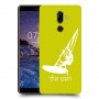 גלישת מפרש כיסוי מגן קשיח בעיצוב אישי עם השם שלך ל Nokia 7 plus יחידה אחת סקרין מובייל