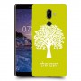 עץ כיסוי מגן קשיח בעיצוב אישי עם השם שלך ל Nokia 7 plus יחידה אחת סקרין מובייל