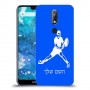 שחקן טניס כיסוי מגן קשיח בעיצוב אישי עם השם שלך ל Nokia 7.1 יחידה אחת סקרין מובייל