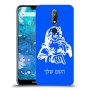 סנטה קלאוס כיסוי מגן קשיח בעיצוב אישי עם השם שלך ל Nokia 7.1 יחידה אחת סקרין מובייל