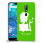 אישה אהבה כיסוי מגן קשיח בעיצוב אישי עם השם שלך ל Nokia 7.1 יחידה אחת סקרין מובייל
