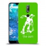 ילד סקייטבורד כיסוי מגן קשיח בעיצוב אישי עם השם שלך ל Nokia 7.1 יחידה אחת סקרין מובייל