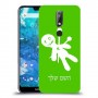 וודו כיסוי מגן קשיח בעיצוב אישי עם השם שלך ל Nokia 7.1 יחידה אחת סקרין מובייל