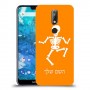 שלד כיסוי מגן קשיח בעיצוב אישי עם השם שלך ל Nokia 7.1 יחידה אחת סקרין מובייל