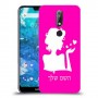 אישה אהבה כיסוי מגן קשיח בעיצוב אישי עם השם שלך ל Nokia 7.1 יחידה אחת סקרין מובייל