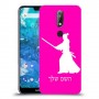 סמוראי כיסוי מגן קשיח בעיצוב אישי עם השם שלך ל Nokia 7.1 יחידה אחת סקרין מובייל