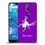 עכביש כיסוי מגן קשיח בעיצוב אישי עם השם שלך ל Nokia 7.1 יחידה אחת סקרין מובייל