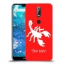 עקרב כיסוי מגן קשיח בעיצוב אישי עם השם שלך ל Nokia 7.1 יחידה אחת סקרין מובייל