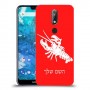 סרטן כיסוי מגן קשיח בעיצוב אישי עם השם שלך ל Nokia 7.1 יחידה אחת סקרין מובייל
