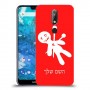 וודו כיסוי מגן קשיח בעיצוב אישי עם השם שלך ל Nokia 7.1 יחידה אחת סקרין מובייל