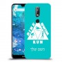 טריאתלון כיסוי מגן קשיח בעיצוב אישי עם השם שלך ל Nokia 7.1 יחידה אחת סקרין מובייל