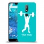 הרמת משקולות כיסוי מגן קשיח בעיצוב אישי עם השם שלך ל Nokia 7.1 יחידה אחת סקרין מובייל