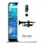 חצוצרה כיסוי מגן קשיח בעיצוב אישי עם השם שלך ל Nokia 7.1 יחידה אחת סקרין מובייל