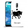 שור כיסוי מגן קשיח בעיצוב אישי עם השם שלך ל Nokia 7.1 יחידה אחת סקרין מובייל