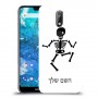 שלד כיסוי מגן קשיח בעיצוב אישי עם השם שלך ל Nokia 7.1 יחידה אחת סקרין מובייל