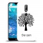 עץ כיסוי מגן קשיח בעיצוב אישי עם השם שלך ל Nokia 7.1 יחידה אחת סקרין מובייל
