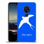 ציפור לבלוע כיסוי מגן קשיח בעיצוב אישי עם השם שלך ל Nokia 7.2 יחידה אחת סקרין מובייל