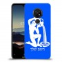 דלי כיסוי מגן קשיח בעיצוב אישי עם השם שלך ל Nokia 7.2 יחידה אחת סקרין מובייל