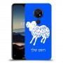 טלה כיסוי מגן קשיח בעיצוב אישי עם השם שלך ל Nokia 7.2 יחידה אחת סקרין מובייל
