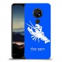 סרטן כיסוי מגן קשיח בעיצוב אישי עם השם שלך ל Nokia 7.2 יחידה אחת סקרין מובייל