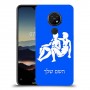 תאומים כיסוי מגן קשיח בעיצוב אישי עם השם שלך ל Nokia 7.2 יחידה אחת סקרין מובייל