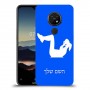 אימון ספורט - אישה כיסוי מגן קשיח בעיצוב אישי עם השם שלך ל Nokia 7.2 יחידה אחת סקרין מובייל