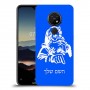 סנטה קלאוס כיסוי מגן קשיח בעיצוב אישי עם השם שלך ל Nokia 7.2 יחידה אחת סקרין מובייל