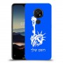 פסל החירות כיסוי מגן קשיח בעיצוב אישי עם השם שלך ל Nokia 7.2 יחידה אחת סקרין מובייל