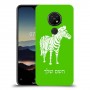 זברה כיסוי מגן קשיח בעיצוב אישי עם השם שלך ל Nokia 7.2 יחידה אחת סקרין מובייל