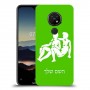 תאומים כיסוי מגן קשיח בעיצוב אישי עם השם שלך ל Nokia 7.2 יחידה אחת סקרין מובייל