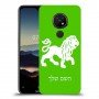 אריה כיסוי מגן קשיח בעיצוב אישי עם השם שלך ל Nokia 7.2 יחידה אחת סקרין מובייל