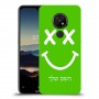 סמיילי כיסוי מגן קשיח בעיצוב אישי עם השם שלך ל Nokia 7.2 יחידה אחת סקרין מובייל