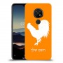 תרנגול כיסוי מגן קשיח בעיצוב אישי עם השם שלך ל Nokia 7.2 יחידה אחת סקרין מובייל