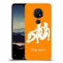 תאומים כיסוי מגן קשיח בעיצוב אישי עם השם שלך ל Nokia 7.2 יחידה אחת סקרין מובייל