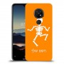 שלד כיסוי מגן קשיח בעיצוב אישי עם השם שלך ל Nokia 7.2 יחידה אחת סקרין מובייל