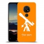 טלסקופ כיסוי מגן קשיח בעיצוב אישי עם השם שלך ל Nokia 7.2 יחידה אחת סקרין מובייל
